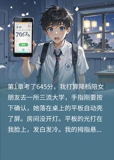 拇指按向志愿那一刻，我发现她骗了我三年